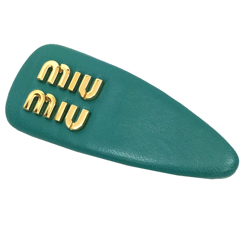 楽天市場】【中古】 MIU MIU ミュウミュウ シアリング ヘアクリップ