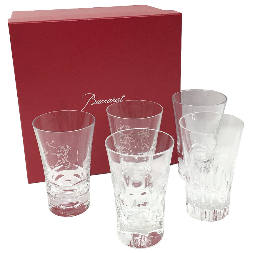 Baccarat グラスジャパン5客アソートセット バカラ[Baccarat]のグラス ジャパン 5客アソートセット｜お祝い