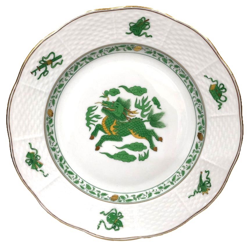 Herend ヘレンド 千年紀 一皿 2001年 ジラフ 押さえる売りわたす 皿 食器【新古品】【未当て嵌める】【中古】aq12555
