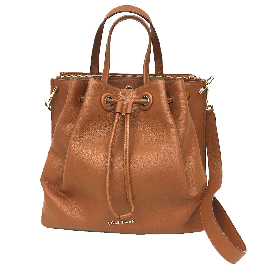 Cole Haan コールハーン レザー ２WAY ショルダーバッグ グランド アンビション バゲット バッグ U04140 キャメルブラウン コールハーン レディース バック【中古】aq11848