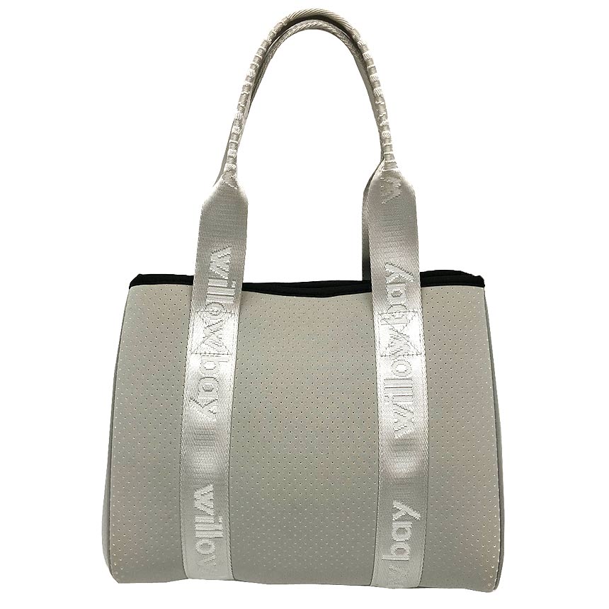 WILLOW BAY ウィローベイ DAYDREAMER MINI BRANDED TOTE BAG 恒星日 ドジューサー ミニ ブランデッド トートバッグ 1234-0014 LIGHT GRAYともし火薄墨色【中古】ウィローベイ うしろ側 aq12821