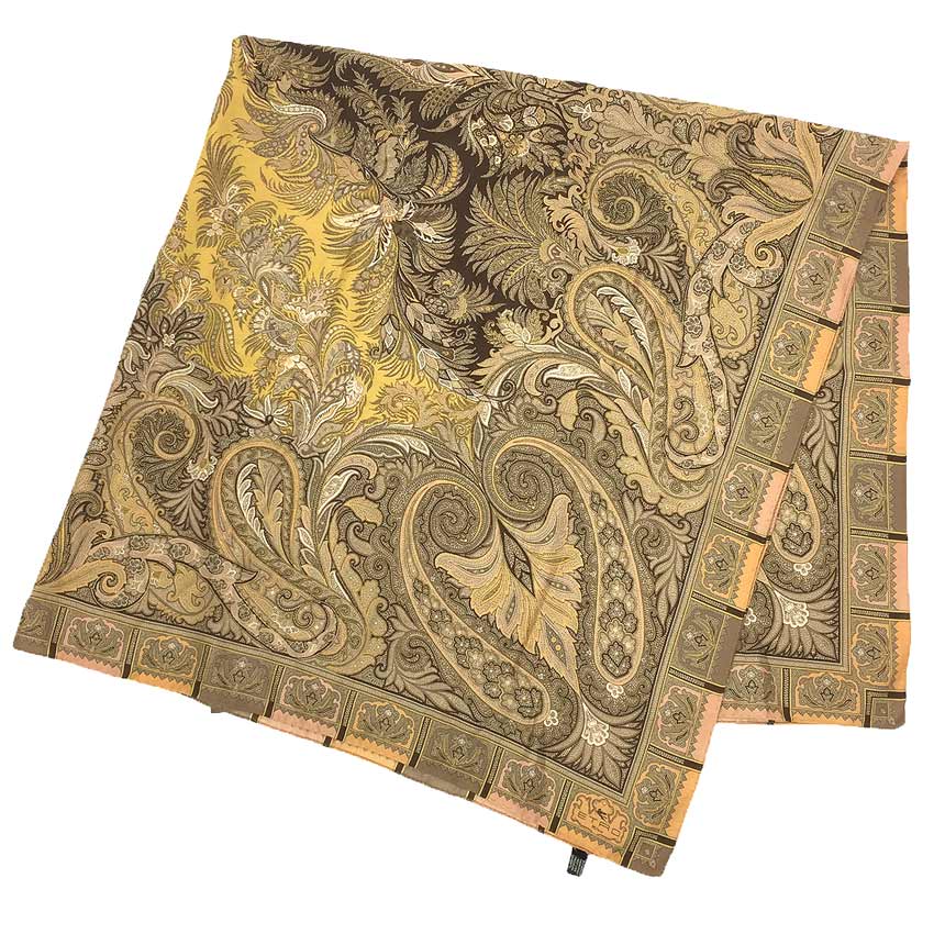 楽天市場】エトロ ETRO ストール ペイズリー パープル マルチ