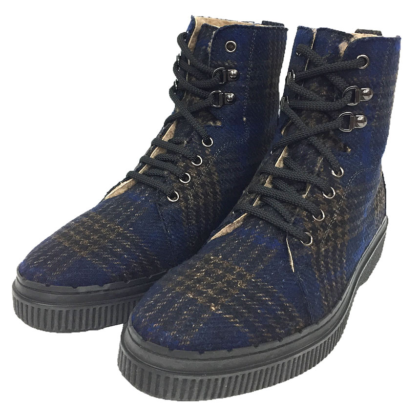 セール SALE TOD'S　トッズ 　ショートブーツ　XXM39A0A151　NAKS818　メンズ ユニセックス対応　表記サイズ5　日本サイズ24cm　ツイード　【未使用】【新古品】【中古】TOD'S　靴　aq10290｜ブランド＆着物館アクアン京や 20,350円