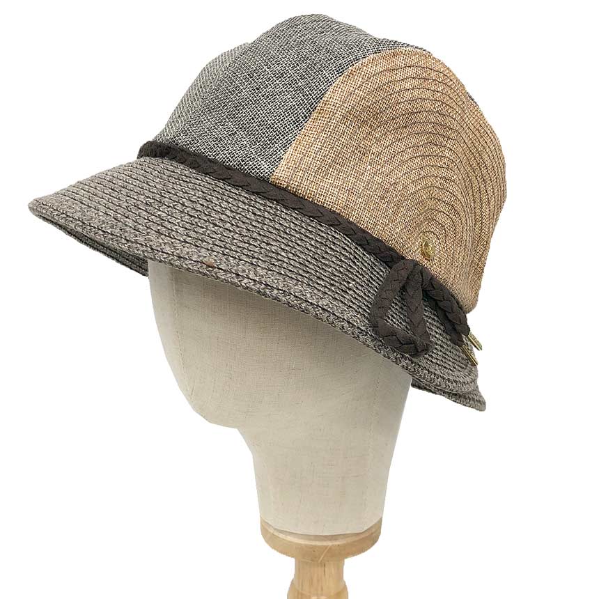 ヴィヴィアンウエストウッド Vivienne Westwood フィッシャーマンハット 鳥打ち帽 薄墨色×赤銅色【中古】ヴィヴィアン 鳥打ち帽 aq12925