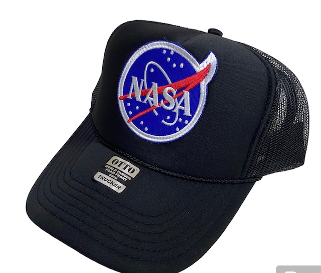 楽天市場】NASA ロゴ 刺繍 キャップ メンズ ブラック チャコール