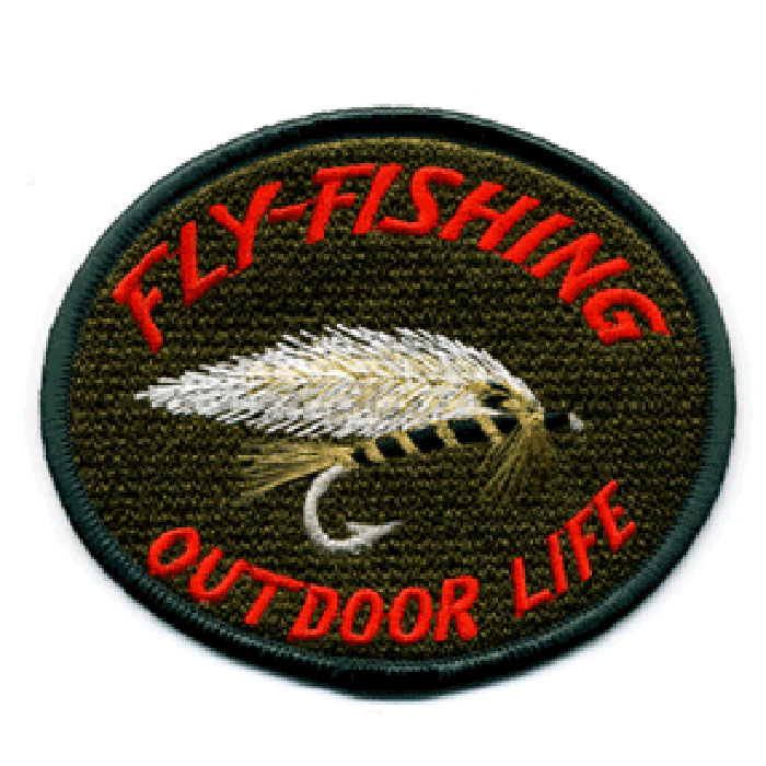 フライフィッシング　ワッペン 楽天市場】ワッペン フライフィッシング アウトドアライフ