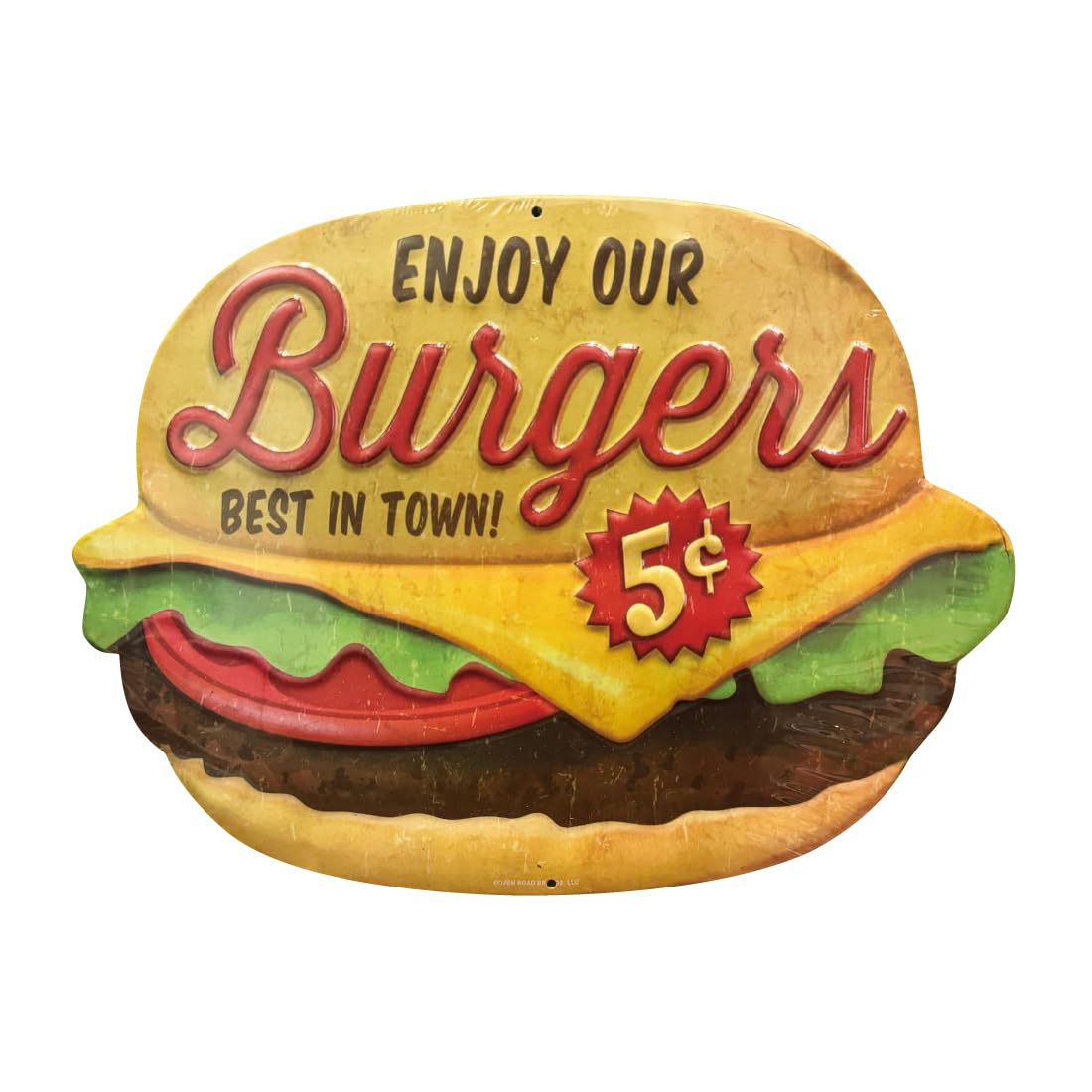 オレオ　ストアディスプレイ　バーガーキング　看板 70s Vintage Burger King Old Logo Restauraunt Store Display