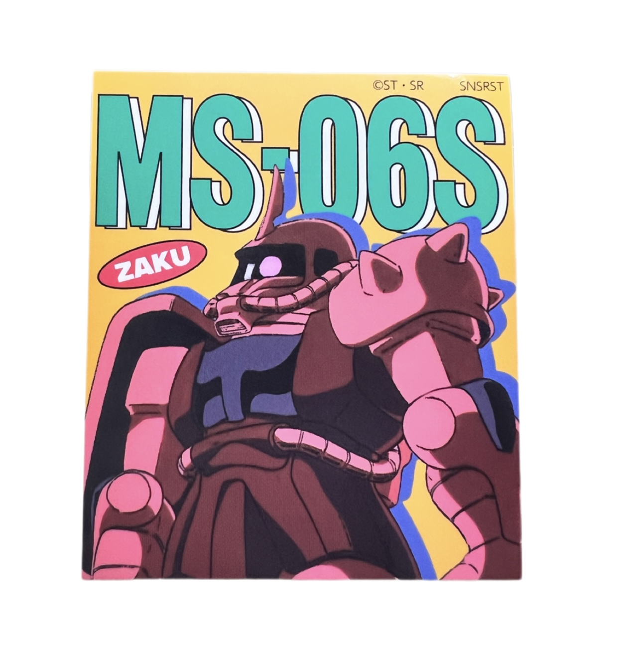 キャラクターステッカー 機動戦士ガンダム モビルスーツ／MS-006S画像