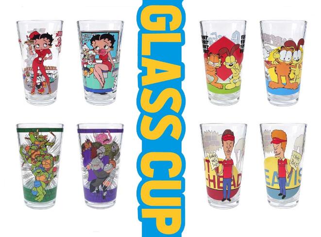 【楽天市場】PAIR GLASS CUP ペア グラスカップ??ガラスカップセット ☆選べる4種類☆ Bettyboop GARFIELD ...