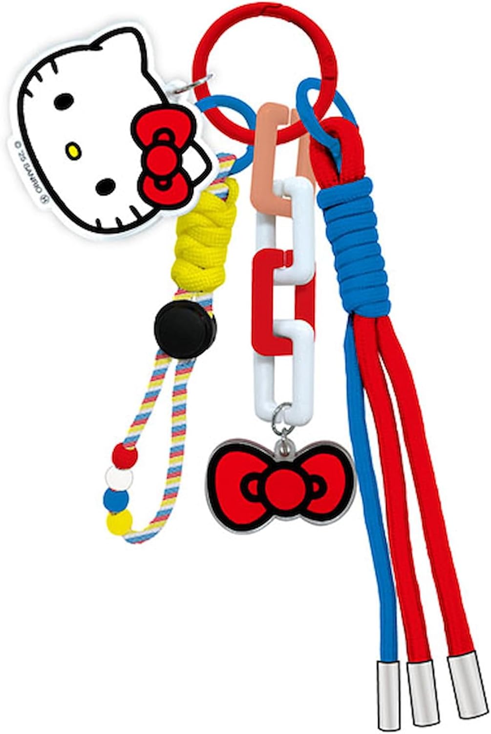 楽天市場】ハローキティ ストラップチャーム カラフル フェイスパーツ