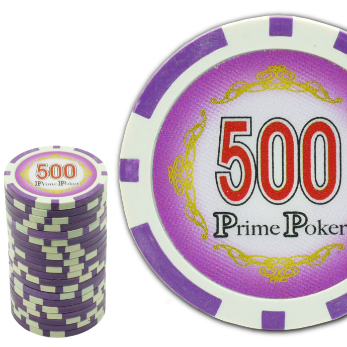 楽天市場】ＱｕａｔｔｒｏＡｓｓｉクアトロアッシーポーカーチップ[５００]青紫＜２５枚セット＞—ポーカーチップ、カジノ用品：トランプ専門店バーデンバーデン