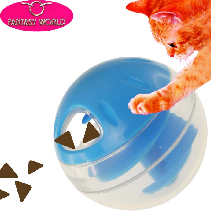 送料無料 犬猫用転がすとおやつが出るおもちゃプチトリートボール青 ペット用品おもちゃ 楽しいペット用品おもちゃ 便利なペット用品 Fa140