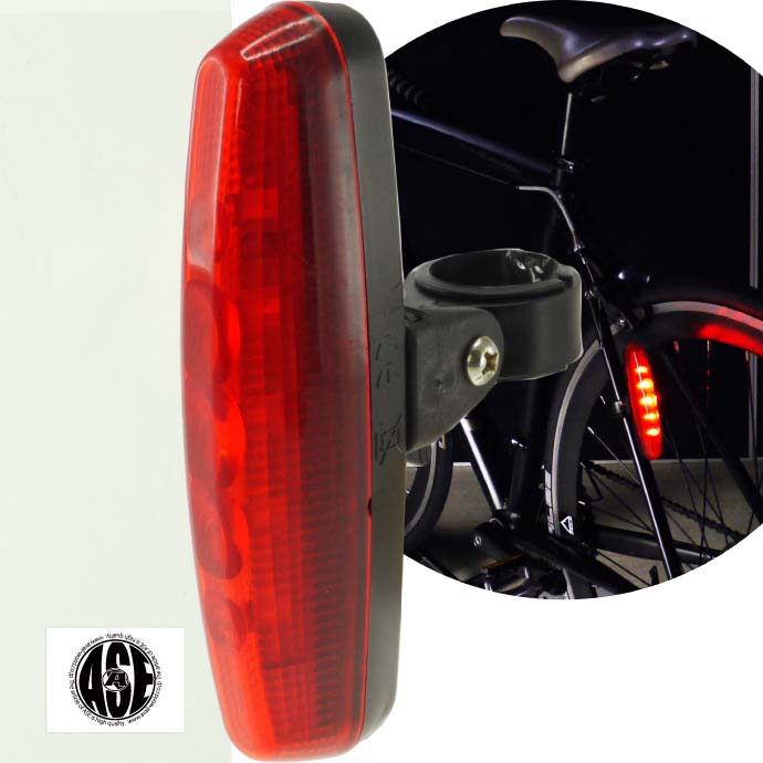 楽天市場 自転車5ledテールライト7種点灯パターン細長自転車ledライトレッド1個 夜間も安全自転車 Led ライト 明るい自転車ledライト As20033 Ase World