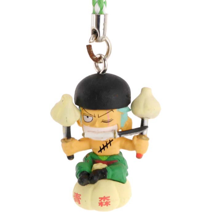 楽天市場 送料無料 ワンピース ゾロ ご当地根付 青森 ニンニク キャラクターグッズ ご当地限定 キーホルダー Ms104 Ase World