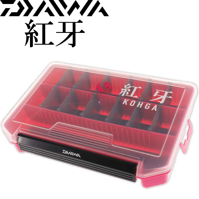 楽天市場】紅牙タイラバケース 255×190×40mm ヘッド 針入れ DAIWA