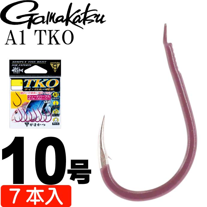 楽天市場】がまかつ A1(エーワン) TKO 6号 8本 67594 グレ針