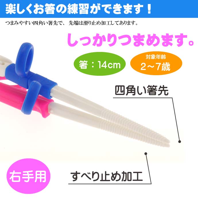 クレイジーゴーゴー デラックストレーニング箸 Adxt1s Sk1377 お子様用お箸 キャラクターグッズ ケース付 持ち方の練習お箸 持ち方練習用お箸 21新発 ケース付