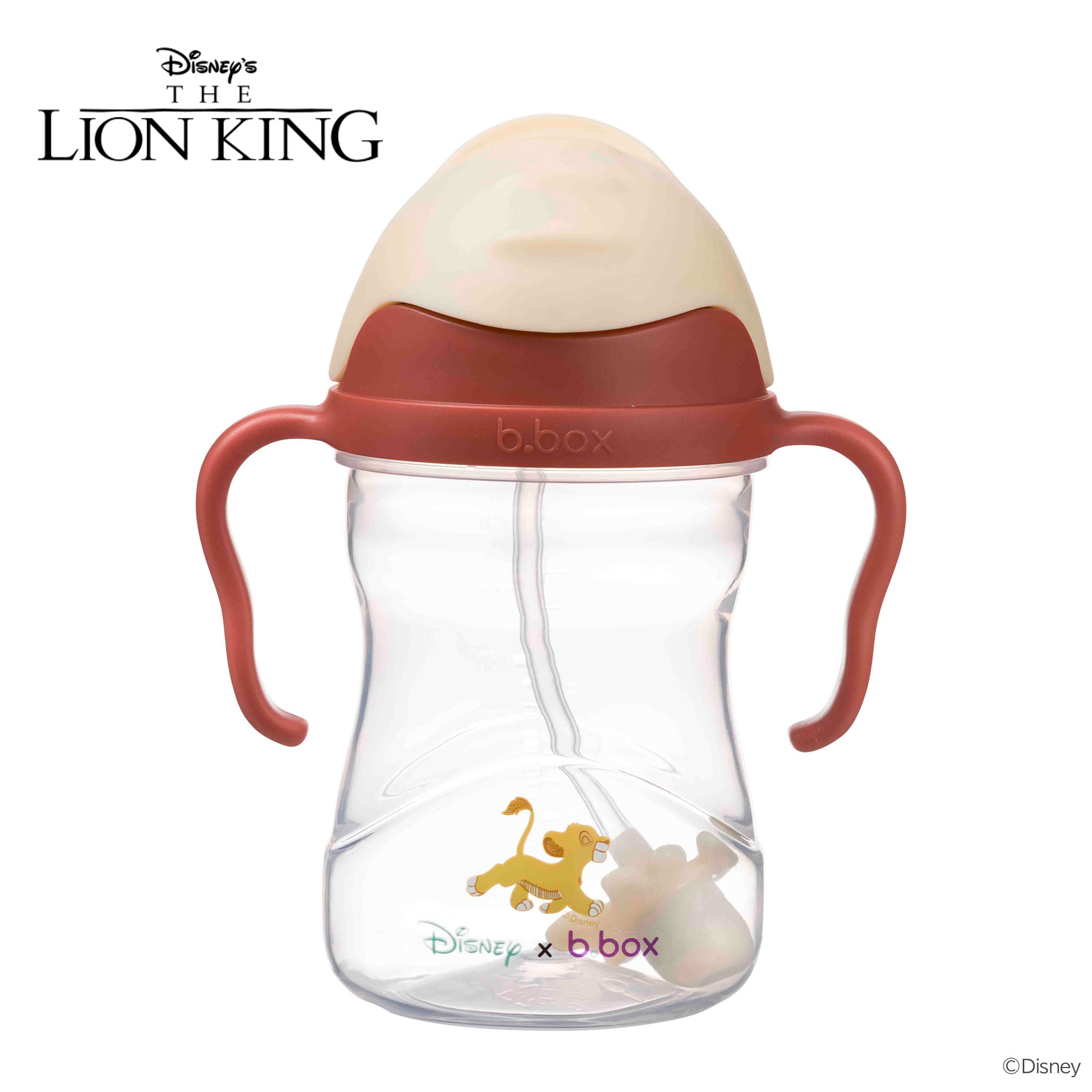 【ビーボックス】シッピーカップb.box Disney ストローマグLion King ライオンキング　シンバ　SimbaSippy cup Simba Lion King【NEW2022dec】画像