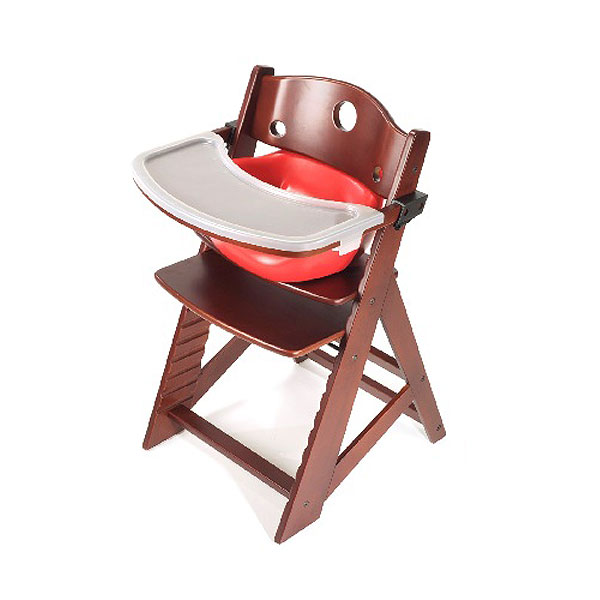 【Price Down!!】キーカルー 木製ハイチェア（マホガニー/チェリー）＜br /＞keekaroo High Chair set【kekaroo-hi001MA】 【新商品続々入荷中♪】【RCP】　upup7 apap8 fs04gm 19,525円
