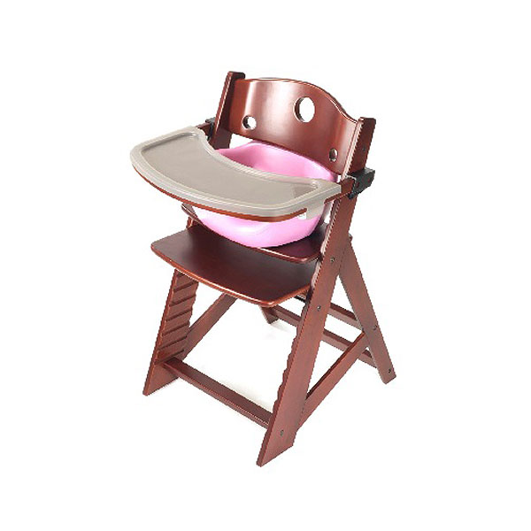 【Price Down!!】キーカルー 木製ハイチェア（マホガニー/ライラック）＜br /＞keekaroo High Chair set【kekaroo-hi002MA】 【新商品続々入荷中♪】【RCP】　upup7 apap8 fs04gm