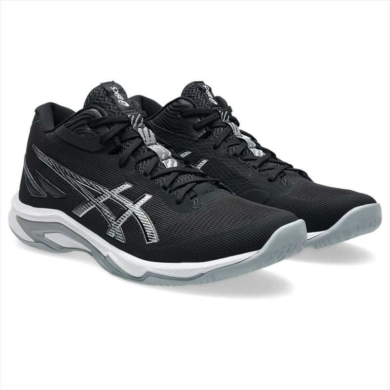 [asics]アシックス バレーボールシューズ NETBURNER BALLISTIC FF MT 4 (1053A071)(001) ブラック/ホワイト