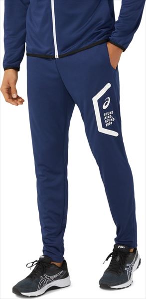 [asics]アシックス TEAM トレーニングスリムパンツ (2031D910)(400) ピーコート