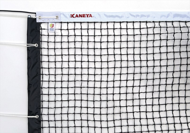 【メーカー直送商品】【日時指定不可】[KANEYA]カネヤブレードシングル 全天候硬式テニスネット(K-1197DY)｜スポーツゾーンASPO