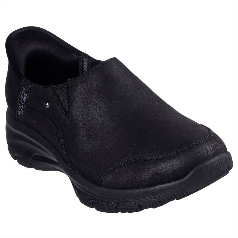 [SKECHERS]スケッチャーズレディーススリップインズシューズEASY GOING - DRIVE ON(158630)(BBK)黒いこと