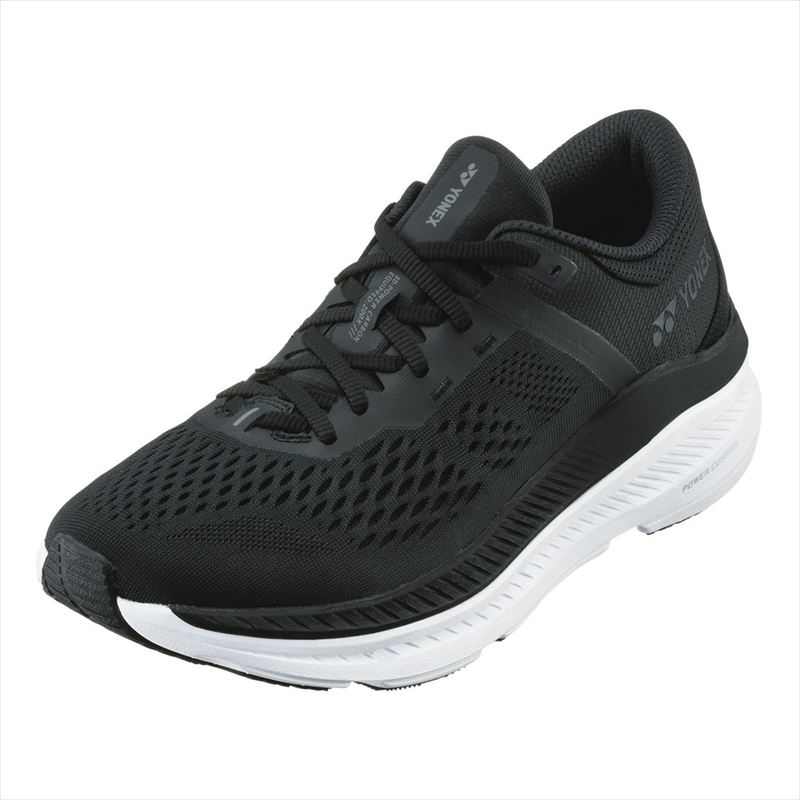 [YONEX]ヨネックス レディースランニングシューズ セーフラン 200X (SHR200XL)(245) ブラック/ホワイト