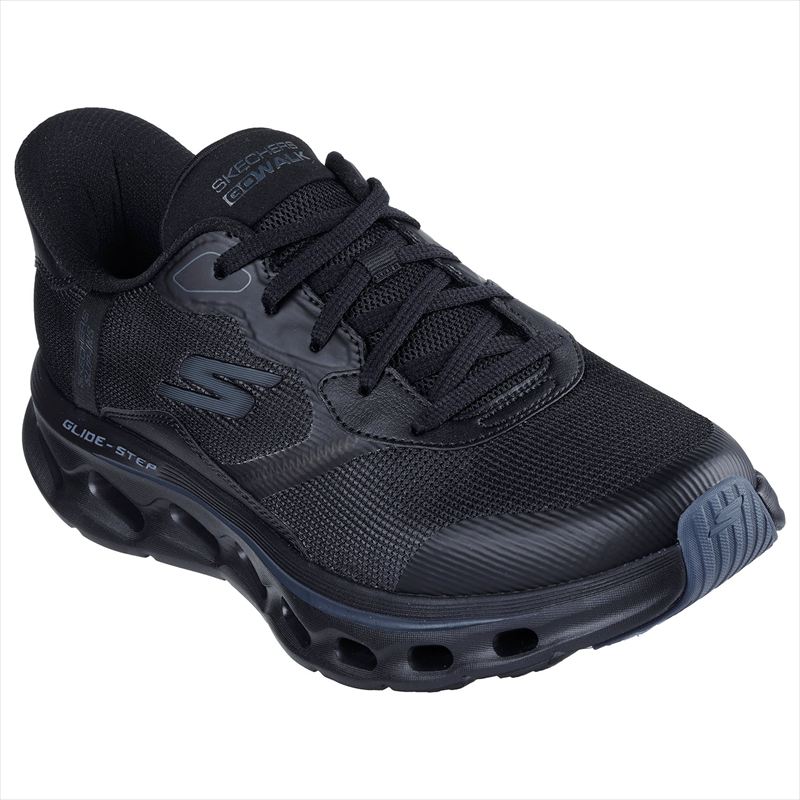 [SKECHERS]スケッチャーズメンズスリップインズシューズGO WALK GLIDE-STEP 2.0-ZAC(216660)(BBK)黒いこと