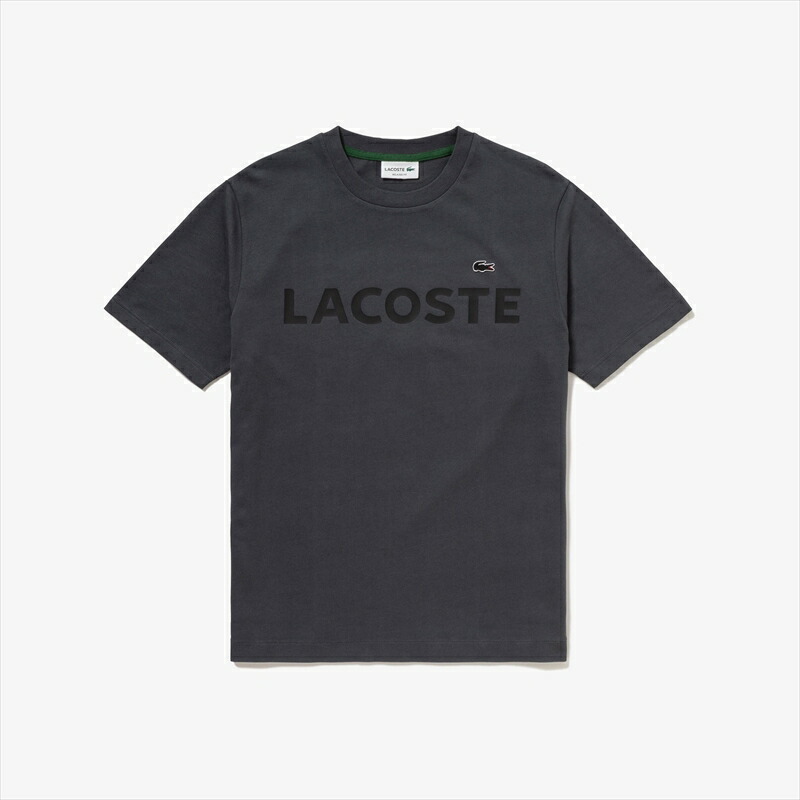 [LACOSTE]ラコステ ヘビーウェイトブランドネームロゴTシャツ (TH2299-99)(S5T) グレー