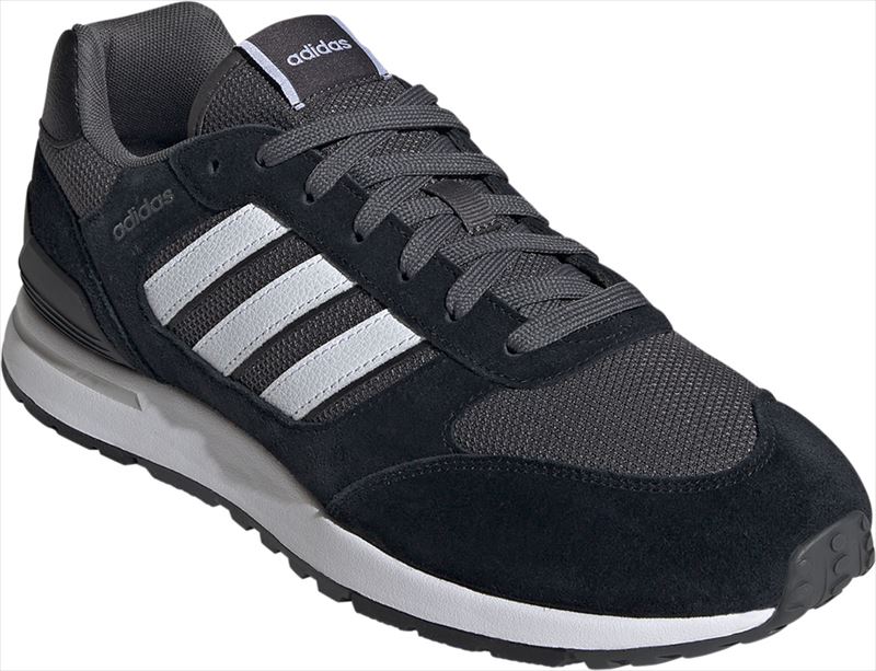 【楽天市場】[adidas]アディダスカジュアルシューズラン 80s(ID1260)コアブラック/フットウェアホワイト/グレーシックス ...