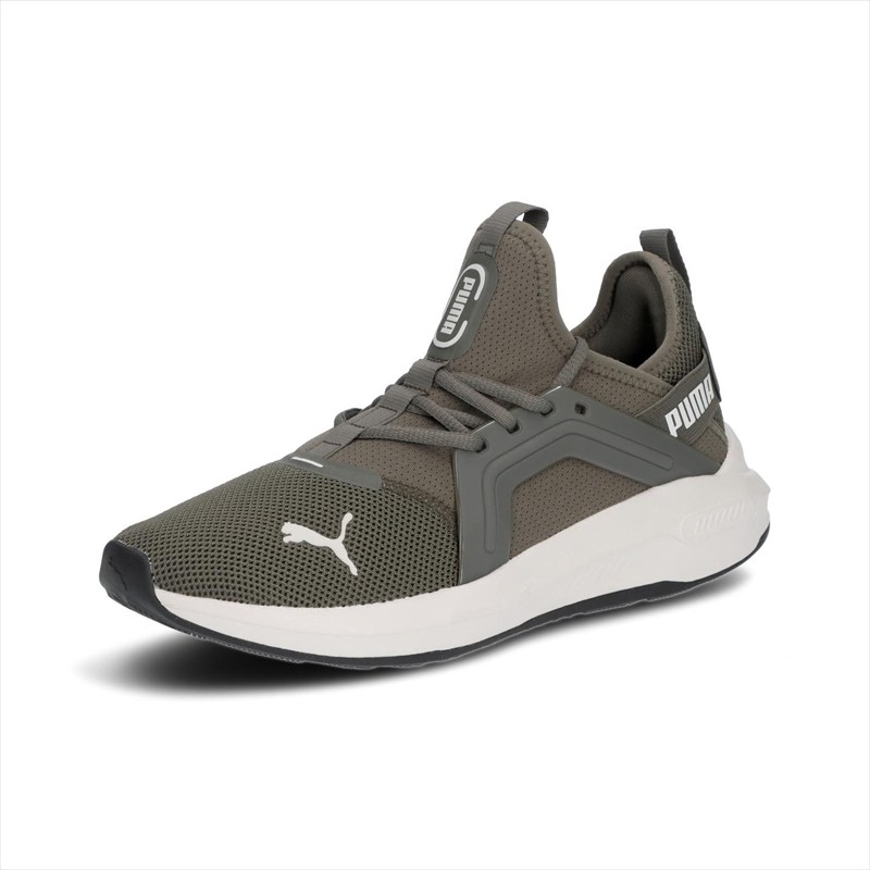 [PUMA]プーマ ランニングシューズ SOFTRIDE エンゾ 5 (311098)(37) ローデングリーン/ウォームホワイト/プーマブラック