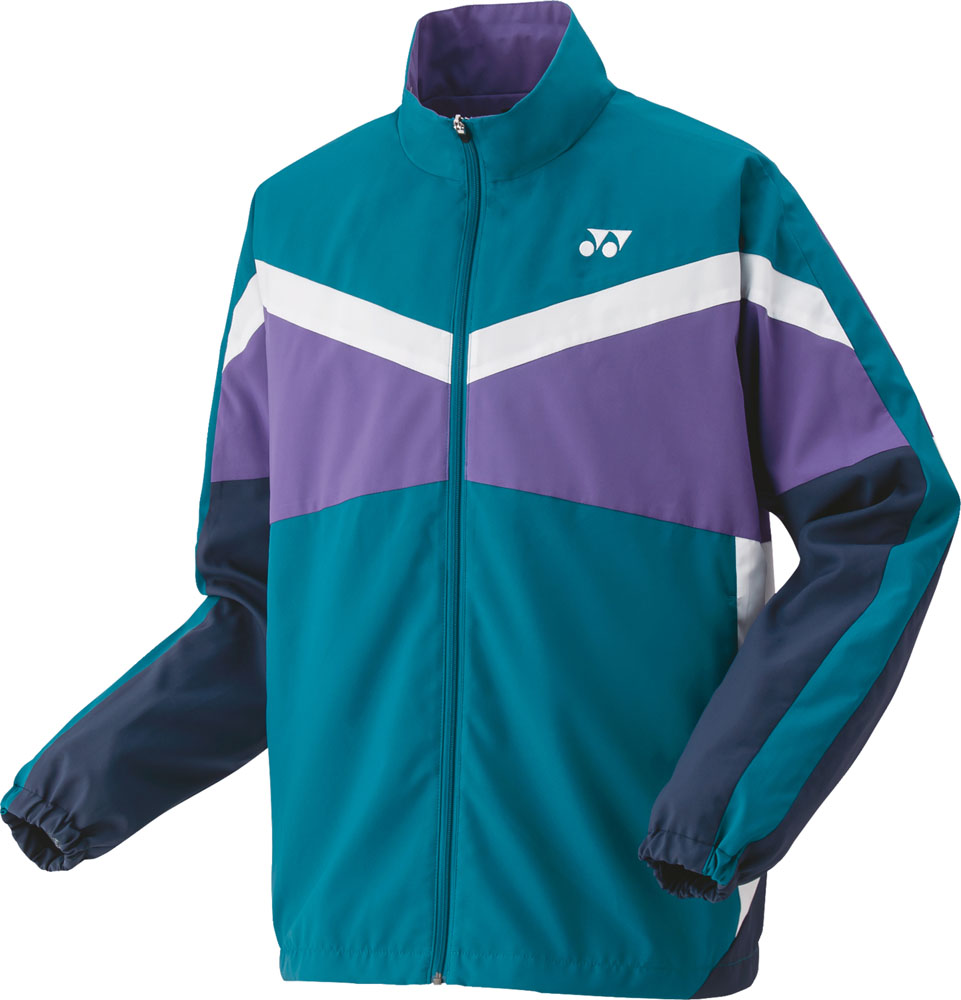 [YONEX]ヨネックス ユニ裏地付きウォームアップシャツ (50143)(817)ティールブルー