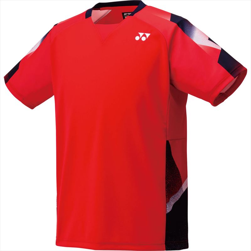 【1点までメール便可】 [YONEX]ヨネックス ゲームシャツ (10676)(496) サンセットレッド