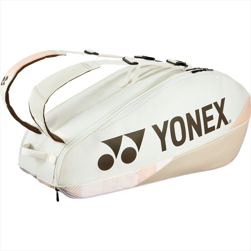 [YONEX]ヨネックス ラケットバッグ6(テニス6本用) (BAG2402R)(194) サンドベージュ