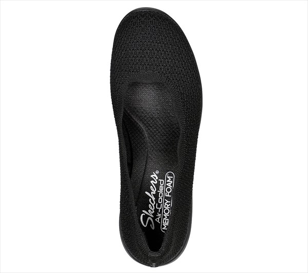 売れ筋 SKECHERS スケッチャーズレディースカジュアルシューズARYA - SMALL TALK 158508 BBK ブラック  slusajteradio.rs