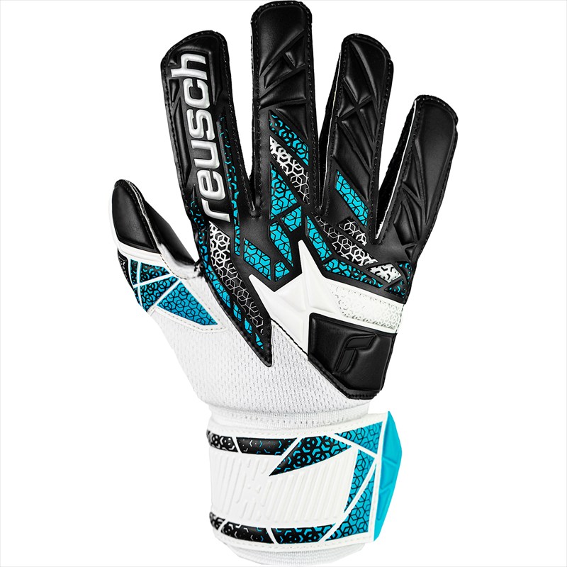 [reusch]ロイシュ ジュニアキーパーグローブ アトラクト シルバー ジュニア (5562215)(1125) ホワイト/シルバー/ブラック