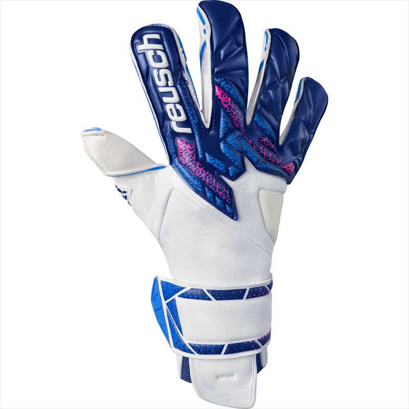 [reusch]ロイシュ キーパーグローブ アトラクト リグリップ エボリューション (5570555)(4310) ブルー/ピンク/ホワイト
