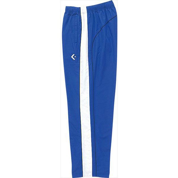 [CONVERSE]コンバース ウォームアップパンツ 裾ボタン (CB182112P)(2511) Rブルー/ホワイト