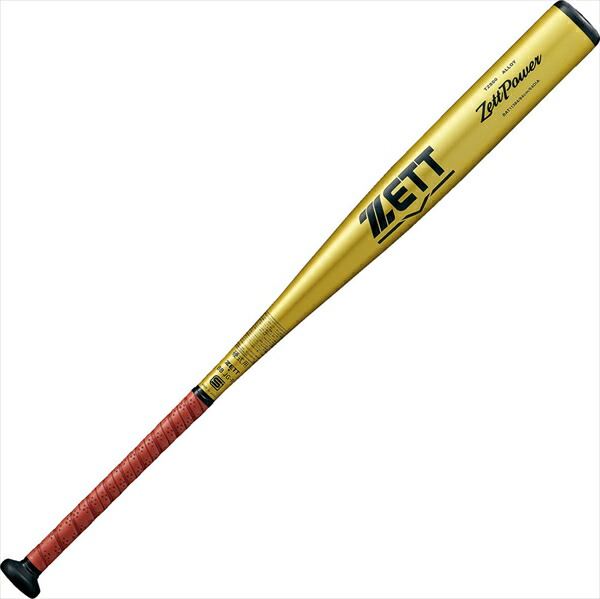 [ZETT]ゼット硬式金属元素バットゼットパワー 84珊(BAT11384)(5301)黄色ゴールド