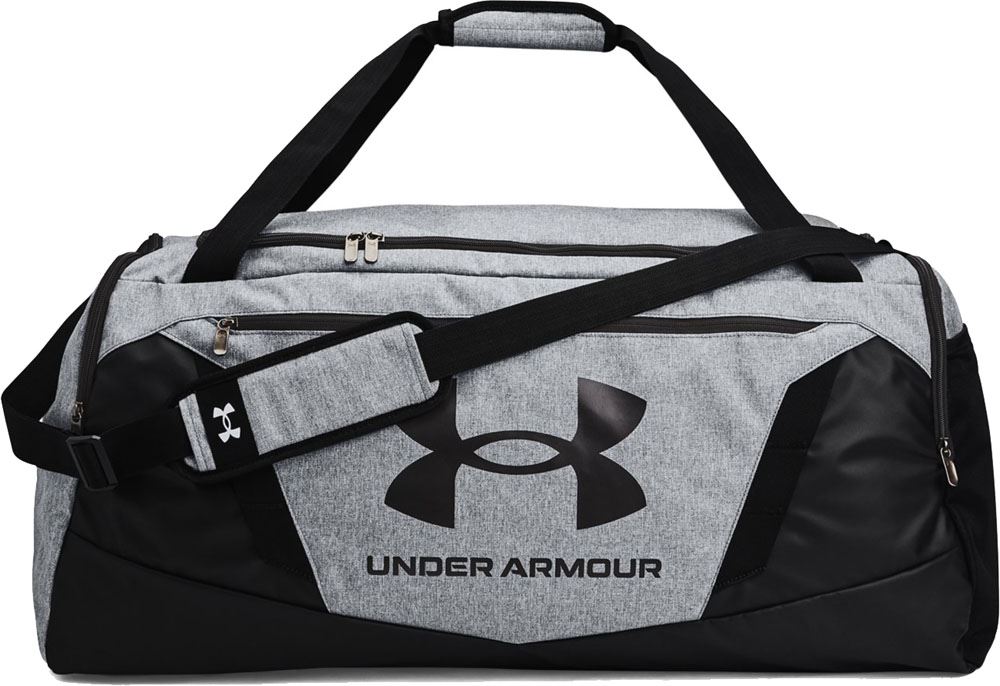 [UNDER ARMOUR]アンダーアーマー UA アンディナイアブル5.0 ダッフルバッグ Lサイズ (1369224)(012) ピッチグレーミディアムヘザー/ブラック/ブラック
