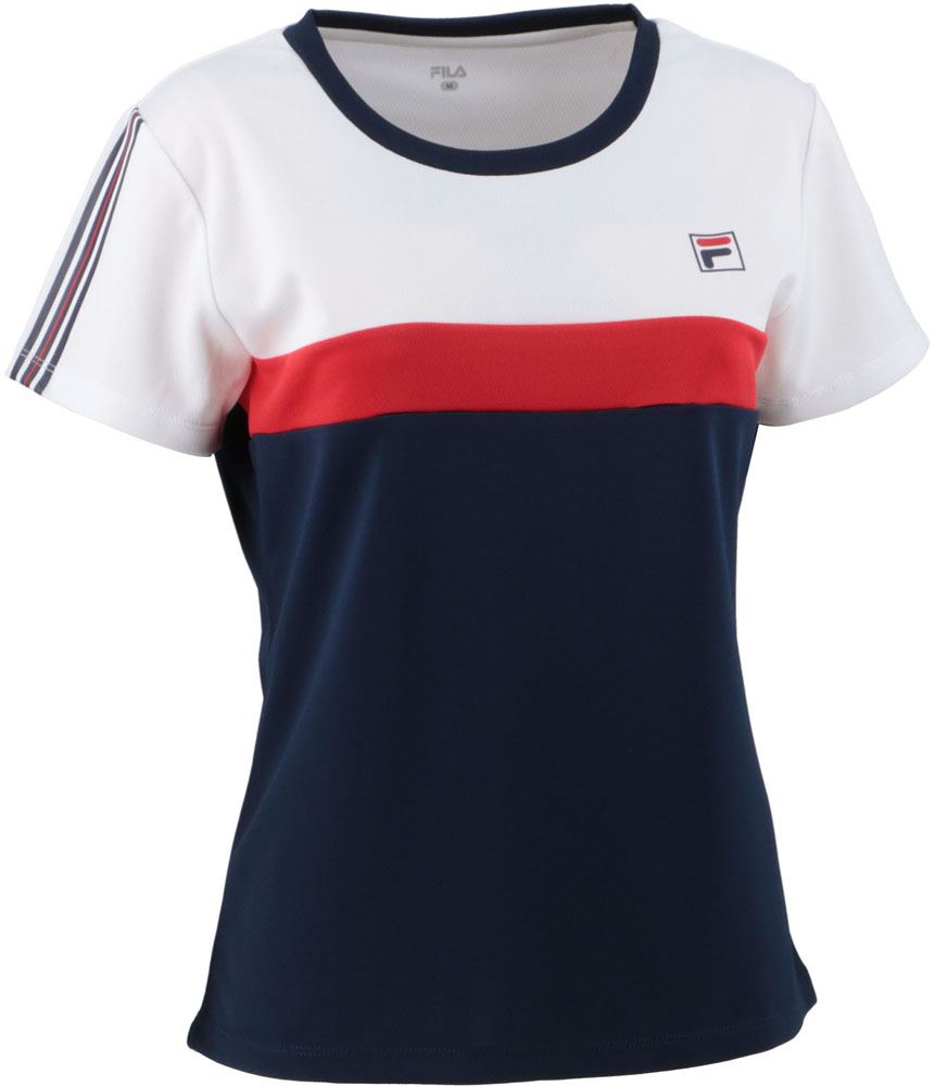 [FILA]フィラ ゲームシャツ (VL7506)(01) ホワイト