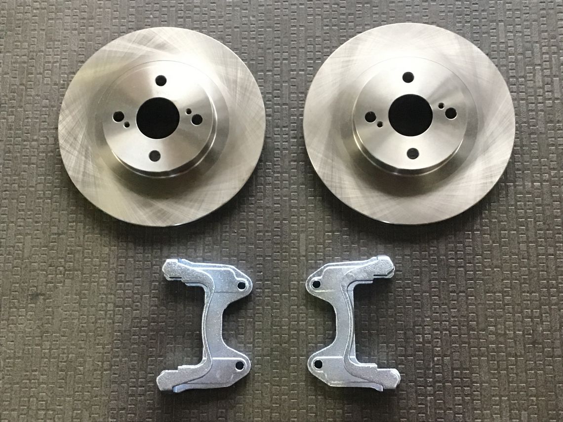 ダイハツ コペン LA400K L880K 2WD シルクロード ビックローターＫＩＴ フロント ブレーキローター STD ディスクローター　ブレーキ　ローター 左右SET