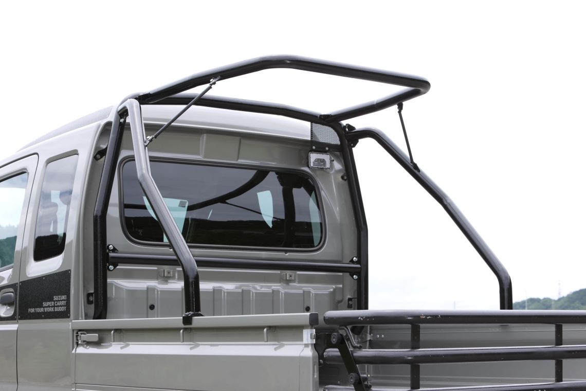 ダイハツ ハイゼットトラック S500P タイタン50 TORII 鳥居(ロールケージ) 50.8Φアルスター 未塗装品 シルクロード 受注生産４週間前後