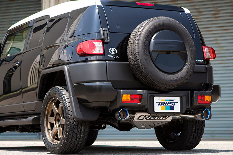 【メーカー在庫品】トラスト グレッディ XROSSエキゾースト G-Style マフラー FJクルーザー CBA-GSJ15W 1GR-FE 安心のJASMA認定マフラー。要在庫確認。