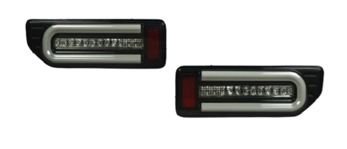 【即納】エムブロ ジムニー JB64W ジムニーシエラ JB74W LEDテールランプ 流れるウインカー スモークレンズ/ブラックリム 株式会社コーリンプロジェクト　球切れ、水漏れなど安心１年保証付き！
