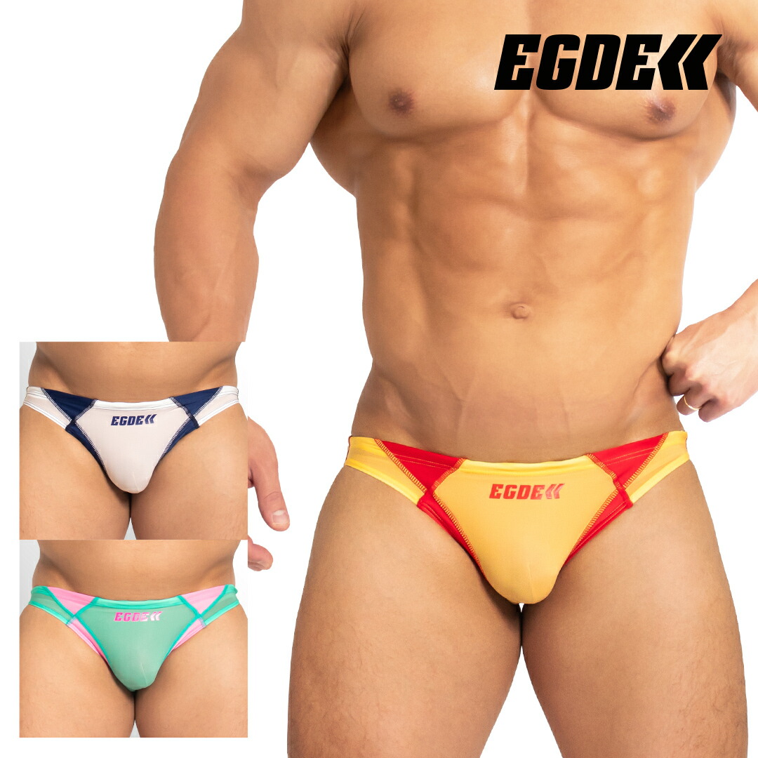 【楽天市場】【3594】EGDE≪ WX SEE-THROUGH スーパーローライズ スイムビキニ : EGDE