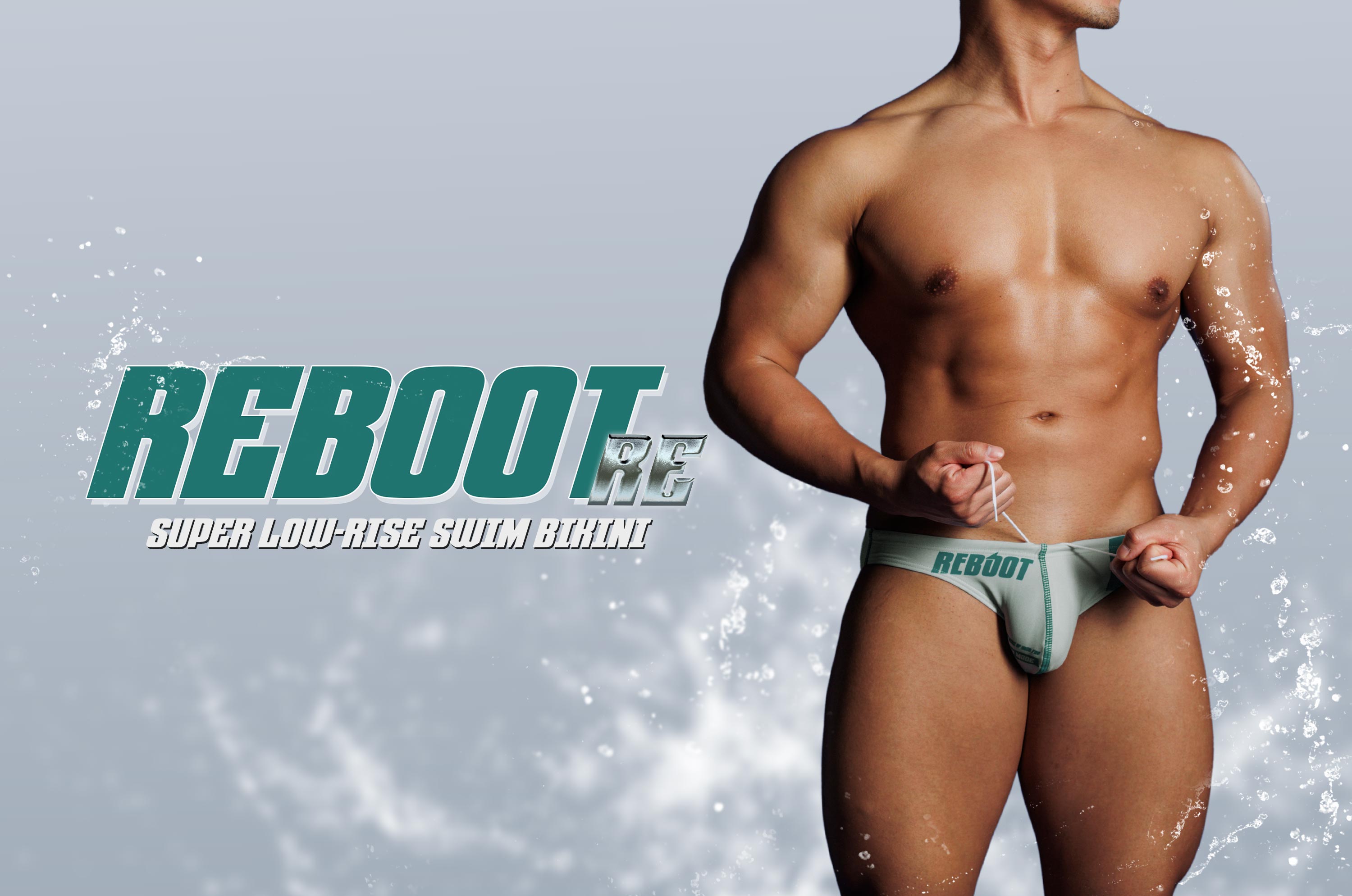 4039 REBOOT RE super low-rise swim bikini バナー