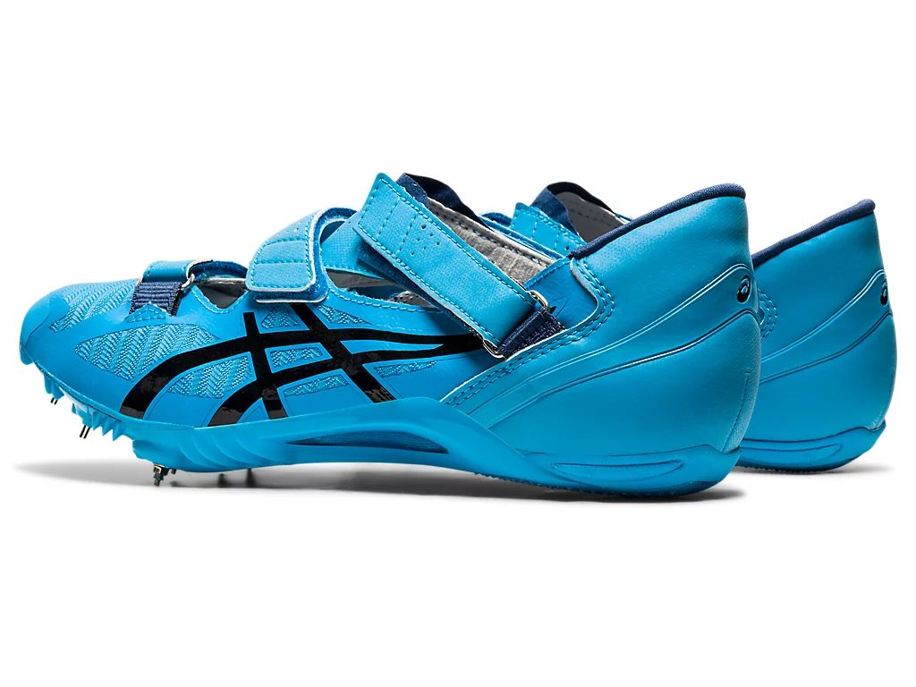 Cyberblade Asics Asics アシックス 短距離 100m 400m 走 ハードル種目などの競技向けに より優れた推進力を求める短距離走者におすすめのシューズ 短距離 陸上スパイク ハードル １６ 1093a134 402 Athlete1 ハードル 陸上スパイク サイバーブレード 16